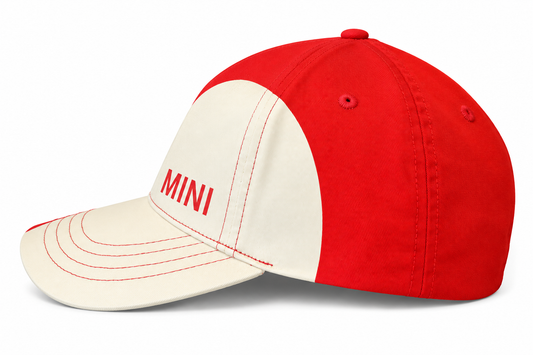 Boné Infantil MINI Car Face Detail Kids Vermelho