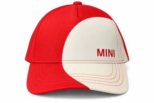 Boné Infantil MINI Car Face Detail Kids Vermelho