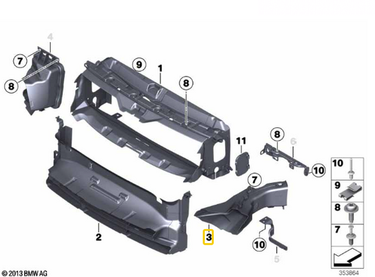 Defletor 320i/ 328i/ 335i