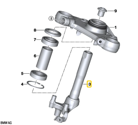 Tubo Guiador R 1300 GS | GS Adventure