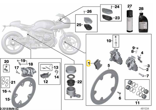 Sapata Do Freio F 800