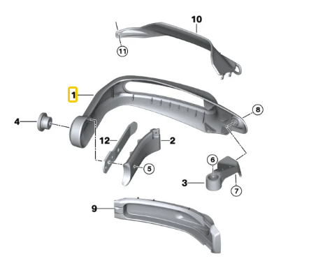 Protetor De Mão R 1300 GS
