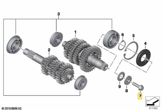 Parafuso Hexagonal C/Flange M8X30 G 310