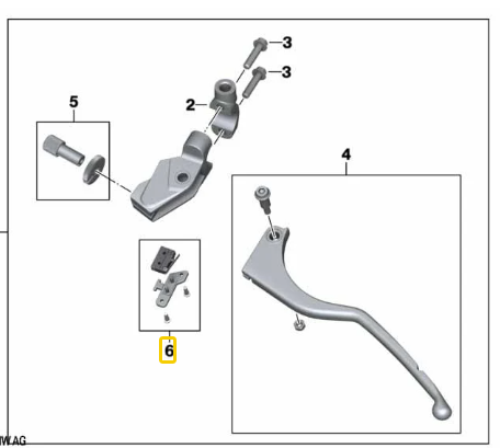 Conjunto Interruptor Da Embreagem