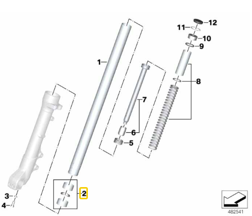 Conjunto Mancal De Deslize F 750 GS/ F 800 GS