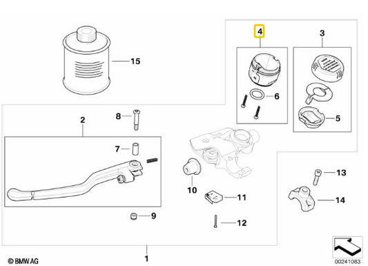 Depósito Compensação Embreagem R 1200