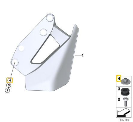 Casquilho Com Colar R 1300 GS N4