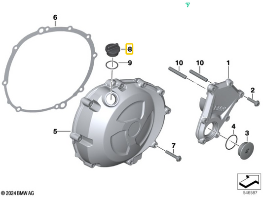 Bujão Roscado R 1300 GS/ G 450 X/ S 1000 R N8