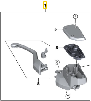 Alavanca Do Travão De Mão