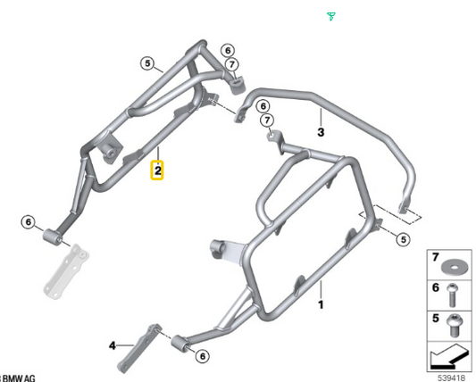 Suporte De Mala Direita