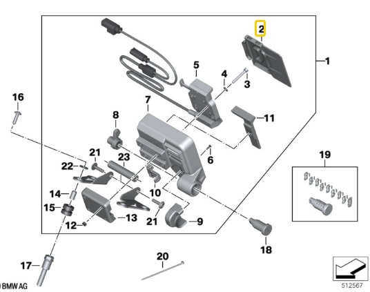 Cobertura Preparação Para Navegação R 1300 GS/ R 1200 GS/ F 750 GS N2