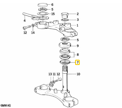 Anel Standard F700 GS/ F 650 GS/ F 800 GS N7