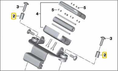 Casquilho Distanciador De Aço MOTORRAD R1200 RT/ F900 R/ F800 R N2