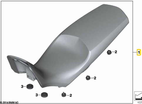 Banco Alto BMW F 700 GS / F 650 GS /  F 800 GS N1