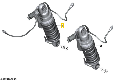 Amortecedor Traseiro BMW Motorrad R 1300 GS N1