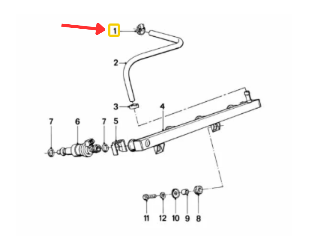Abraçadeira Para Tubo MOTORRAD R850 GS/ R1150 GS/ K1100 RS N1 13311460928 — BMW Motorrad