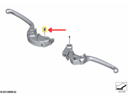 Alavanca Acionamento MOTORRAD S1000 RR N2