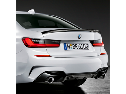Spoiler Traseiro M Performance Série 3 - Matte Black (Preto Fosco) — BMW - vista 3