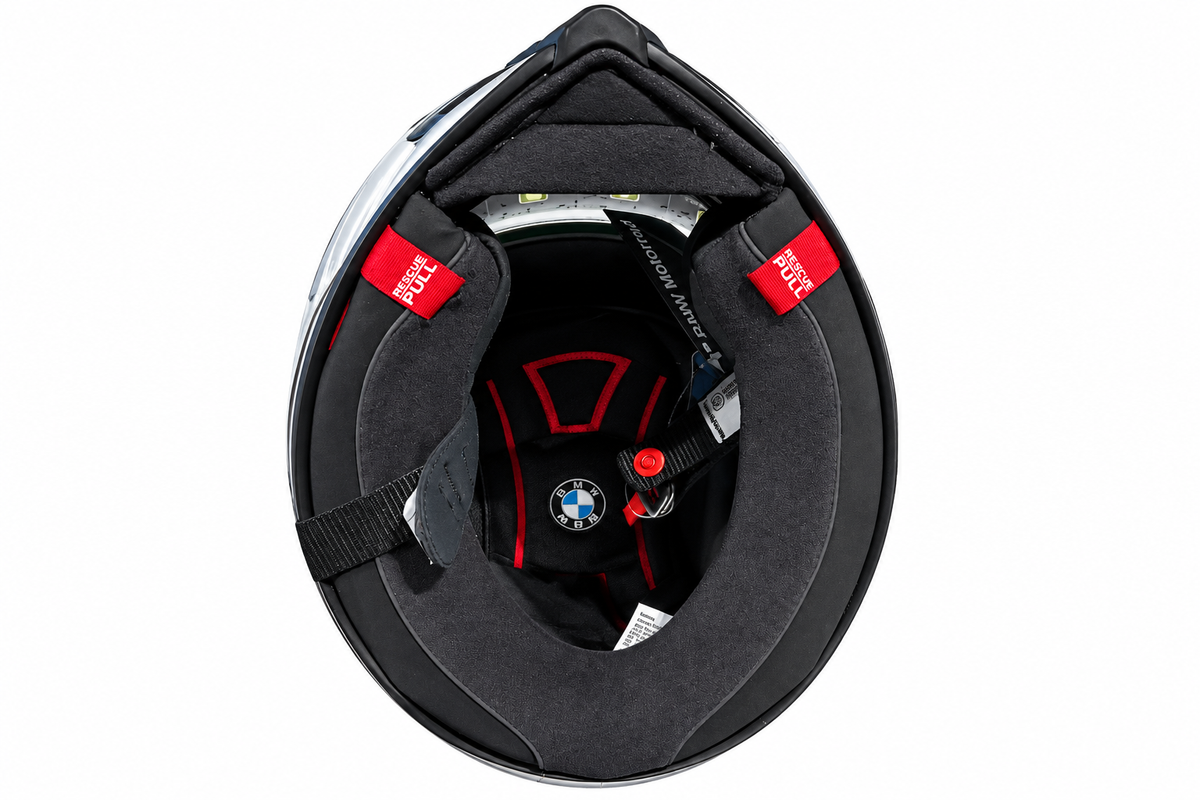 Capacete BMW Motorrad M Pro Race White Curbs