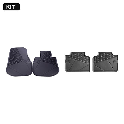 Kit Tapetes de Borracha Dianteiro e Traseiro BMW iX1 / iX2 / X2