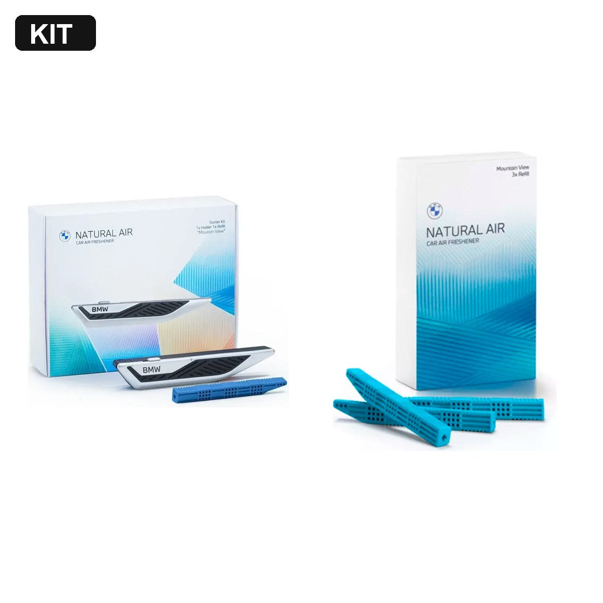 Kit Difusor de Aromas + Refil Mountain View BMW