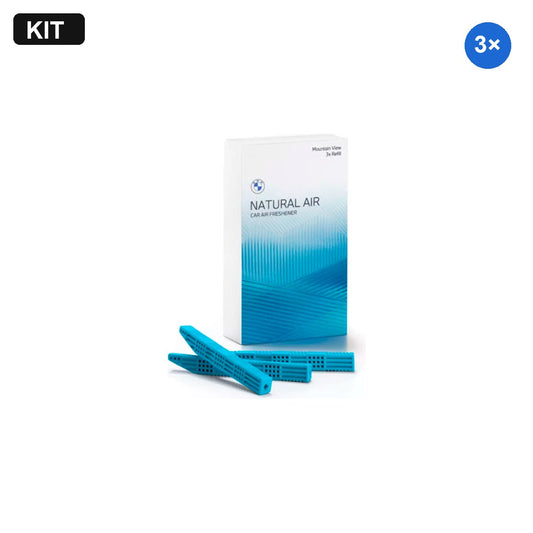 Kit 3 Refis de Fragrância Mountain View BMW