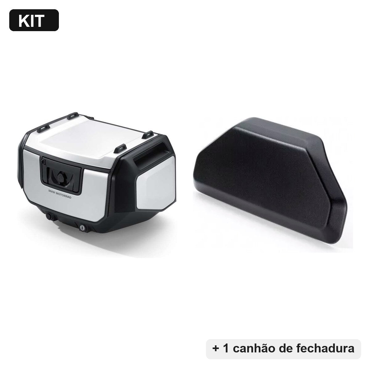 Kit Top Case Vario + Encosto + Canhão BMW Motorrad R 1300 GS
