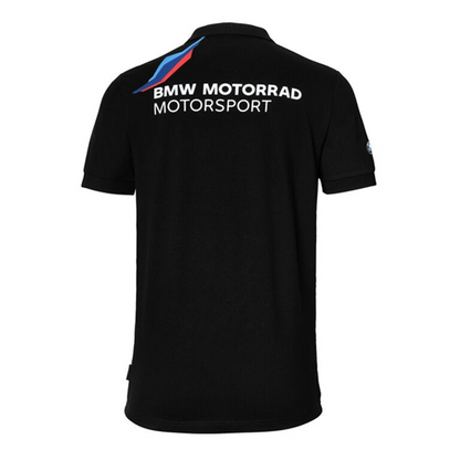 Camisa Polo  BMW Motorsport Masculina Preta