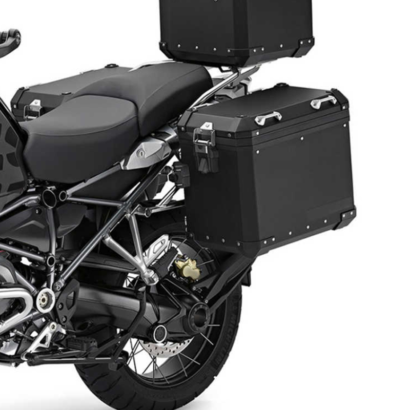Mala de Alumínio Esquerda Preta BMW R 1250 GS R 1200 GS F 850 GS F 850 GS ADV