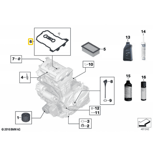 Kit De Juntas Da Tampa