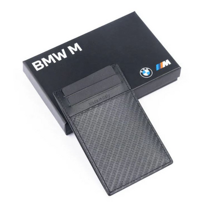 Porta Cartões BMW M Acabamento Em Fibra de Carbono