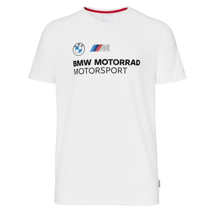 T-shirt M Motorsport Masculina Branca BMW Motorrad