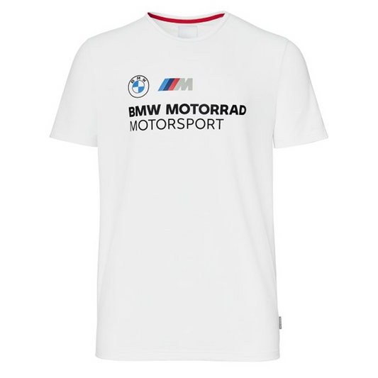 T-shirt M Motorsport Masculina Branca BMW Motorrad