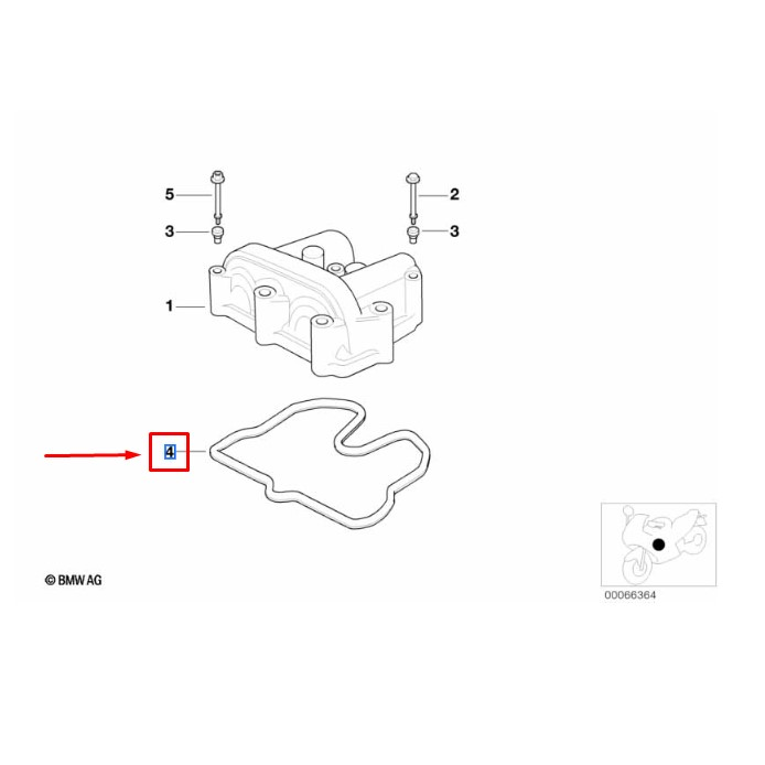Junta da Tampa de Válvula BMW G 650 GS / F 650 GS