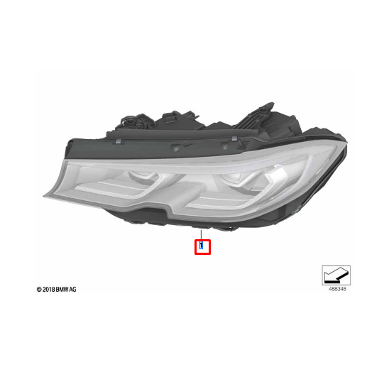 Farol Led Esquerdo Série 3