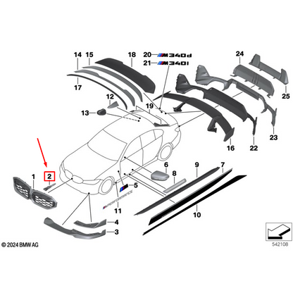 Fita De Atrelado BMW M Performance