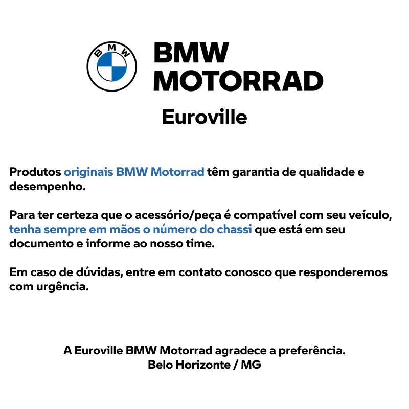 Bolsa Traseira BMW Black Collection Pequena 42L Design Sofisticado