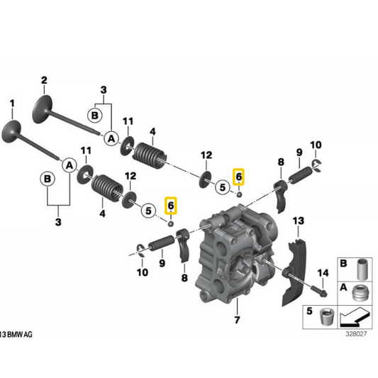 Semiesfera Comando De Válvulas 5,65