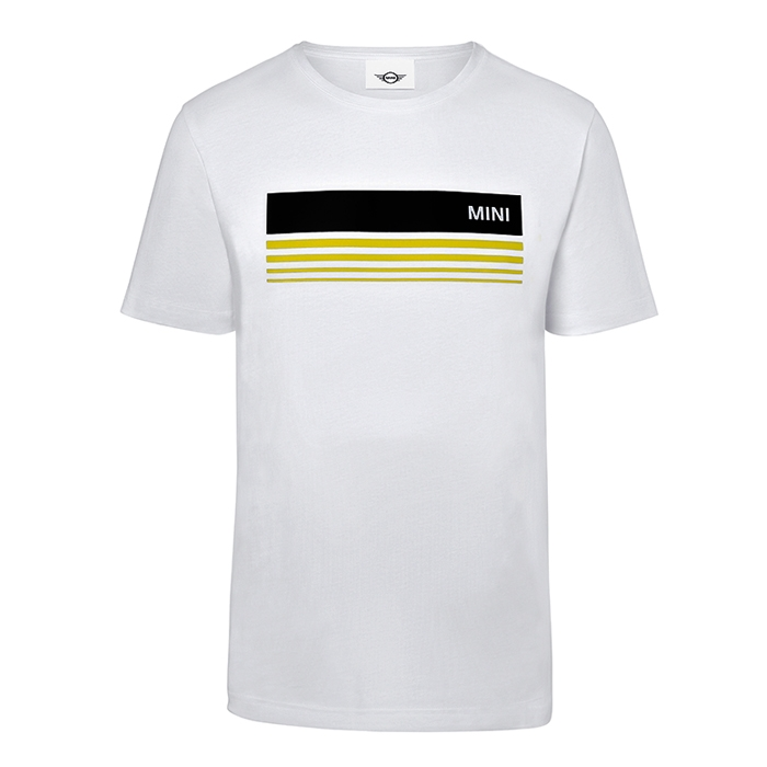 T-shirt MINI 3D Stripes Wordmark Masculina