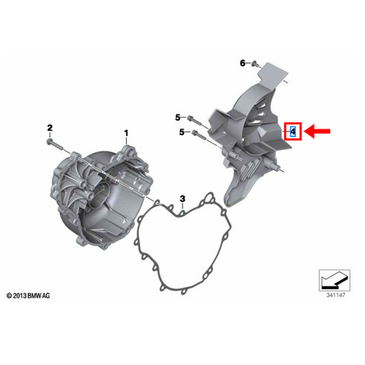 Tampa De Válvulas F 650 GS / F 800 GS BMW Motorrad N4