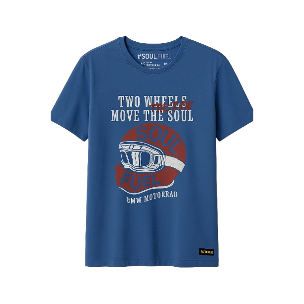 T-shirt BMW Azul Estilo Urbano