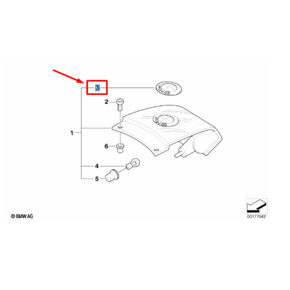 Emblema Com Película Adesiva BMW