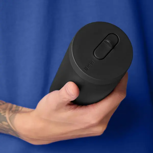 Garrafa Térmica BMW Push 530ml Preta