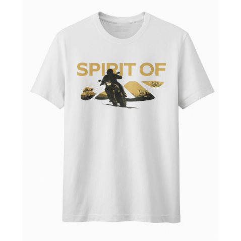 T-shirt BMW R1300 GS Spirit Branca