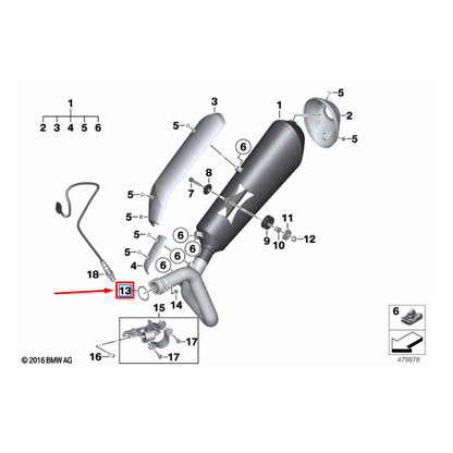 Anel Vedante Do Coletor Escape G 310 GS / G 310 R