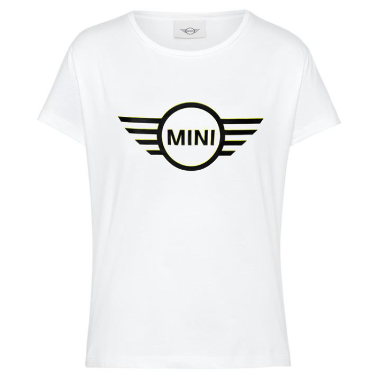 T-shirt MINI Wing Two-Tone Feminina Branca
