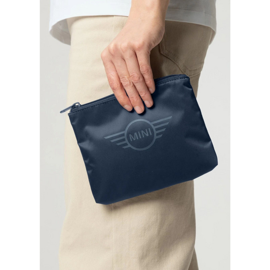 Necessaire BMW MINI Pouch Soft Wing Couro Autêntico