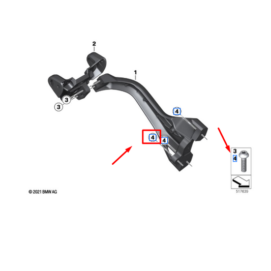 Parafuso De Cabeça Cilíndrica M8X30 R 1300 GS/ R 18/ F 850 GS N4
