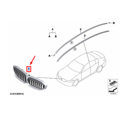 Grade Frontal Dianteira Série 3