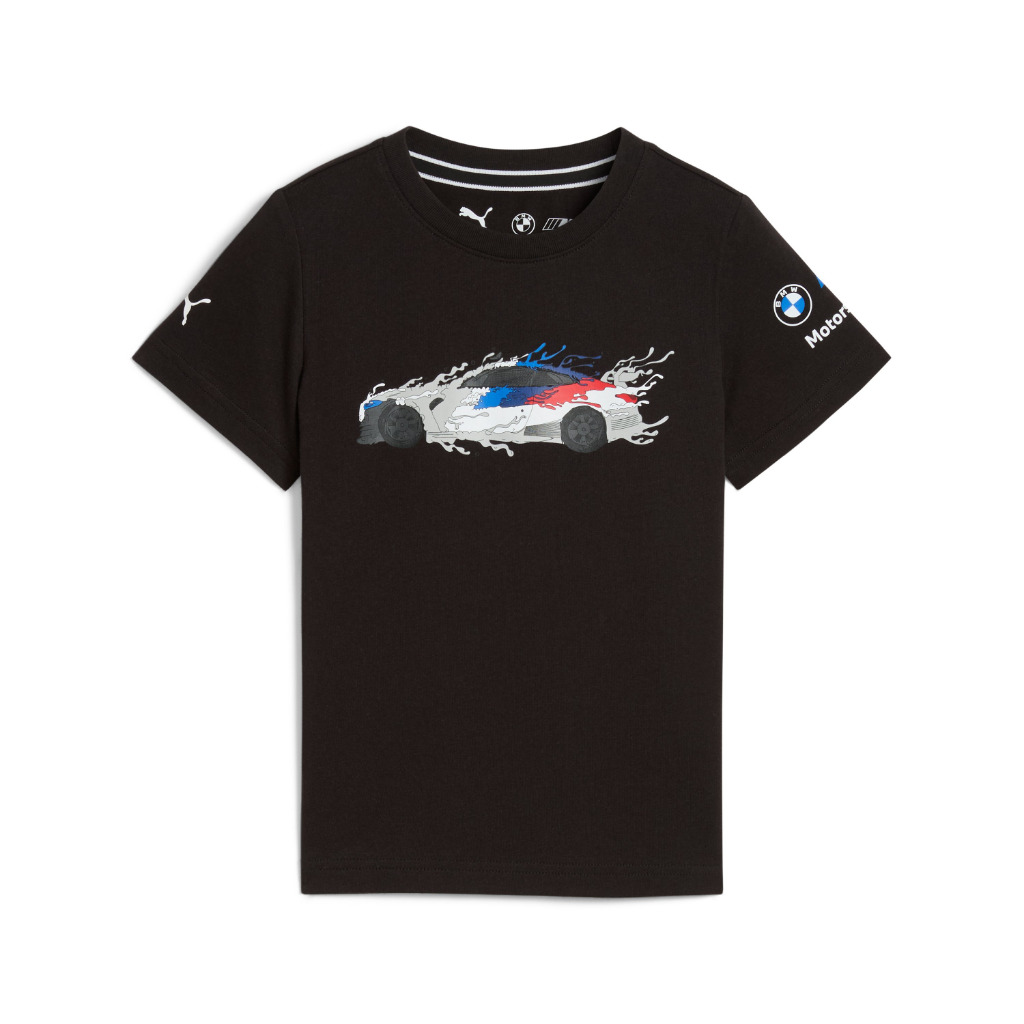 T-shirt Infantil BMW M Motorsport Preta